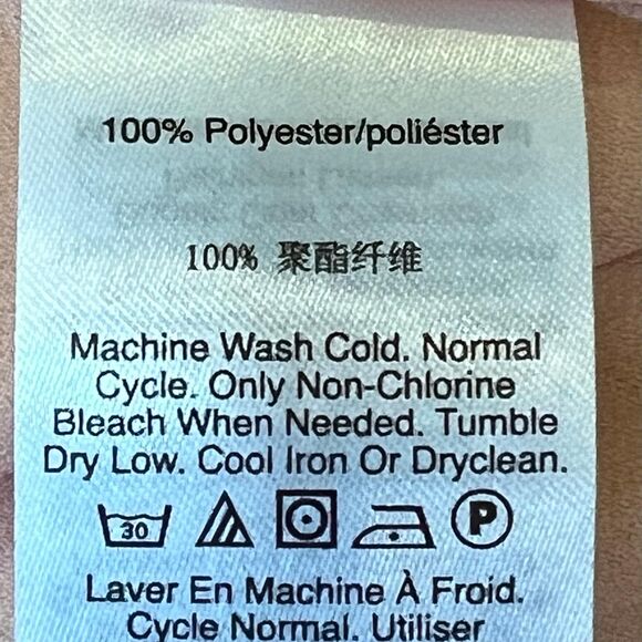 DKNY XL Peach Layered Open Sleeve Top - Picture 8 of 8